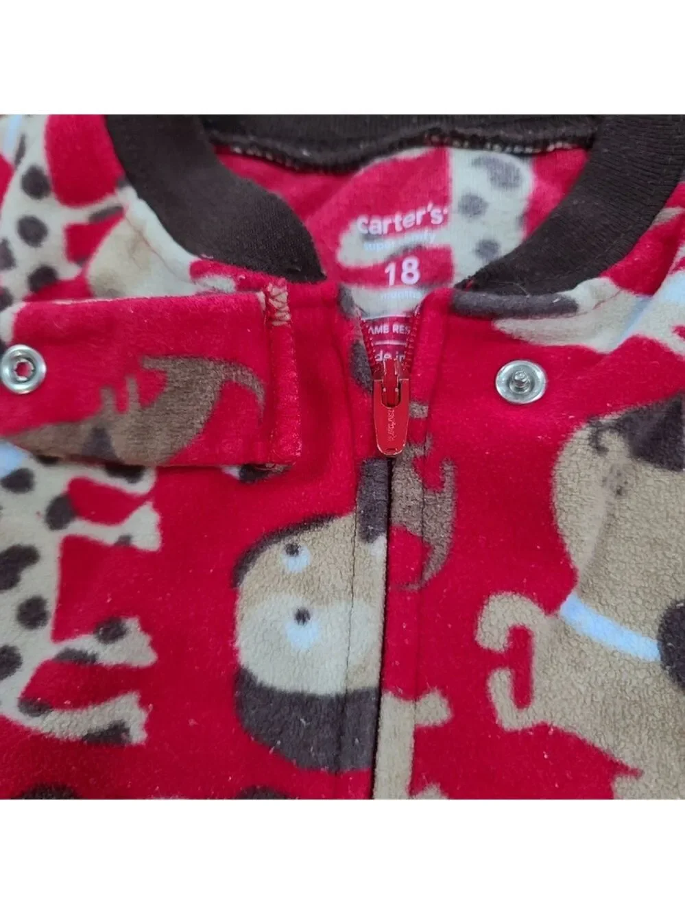 Carter's 18M Footed Pajamas Set Cotton Sleepwear